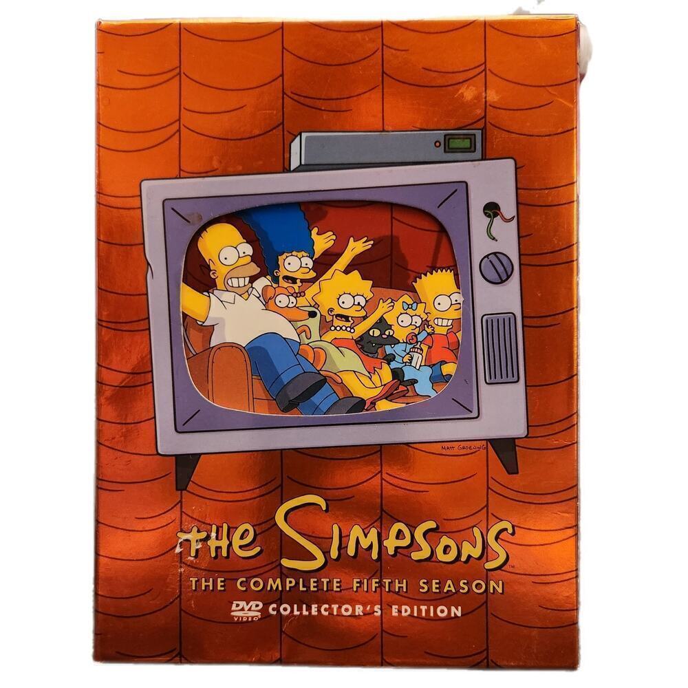 The Simpsons Series 5 DVD‎ Box Set Complete Third Family Animated TV series